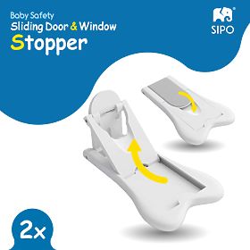 SIPO Child lock for sliding doors - 2 pcs