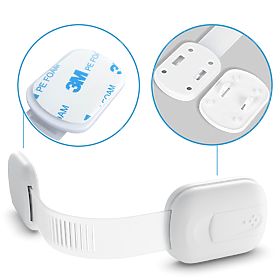 SIPO Multifunctional adjustable lock for cabinets and drawers - 6 pcs