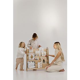 SLIM L Bookshelf - Natural