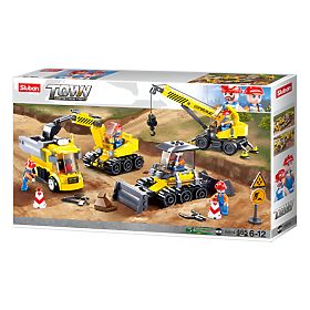 Sluban Town Builders Construction Set M38-B0810 - Construction Site