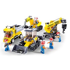 Sluban Town Builders Construction Set M38-B0810 - Construction Site