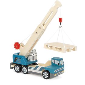 small foot Cargo Crane with Pallet