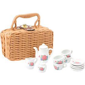 small foot Coffee Set in a Suitcase