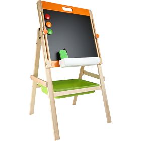 small foot Compact Children's Chalk and Magnet Board