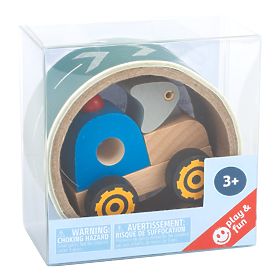 small foot Construction Vehicle with Road 1 pc, small foot