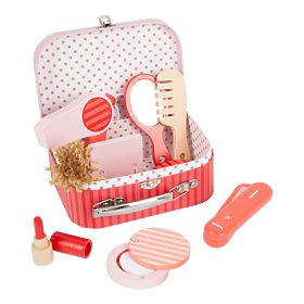 small foot Cosmetic Retro Suitcase