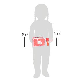 small foot Cosmetic Retro Suitcase