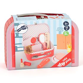 small foot Cosmetic Retro Suitcase
