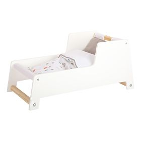 small foot Doll Cradle Little Button