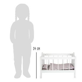 small foot Doll Cradle