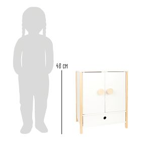 small foot Doll Wardrobe Little Button