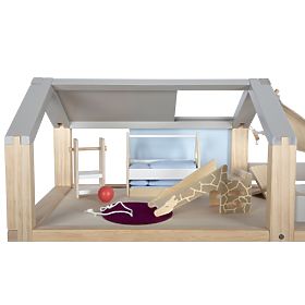 small foot Dollhouse with Furniture, Natural, small foot