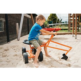 Small Foot Excavator with wheels