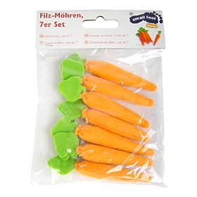 small foot Felt Food Carrot