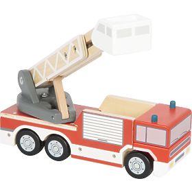 small foot Fire Truck with Rotating Ladder