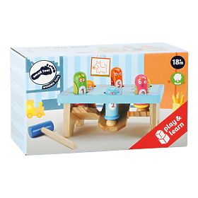 Small Foot Hammer the bird wooden game