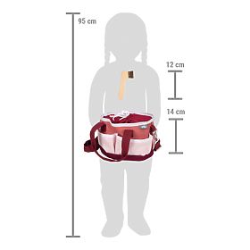 small foot Horse Care Set with Red Bag