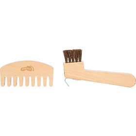 small foot Horse Care Set with Red Bag