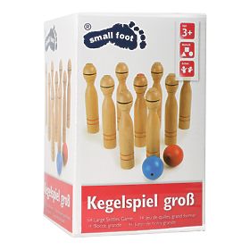 Small Foot Large wooden skittles