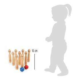 Small Foot Large wooden skittles