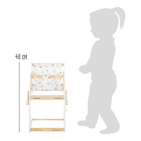 small foot Multifunctional Doll High Chair Little Button