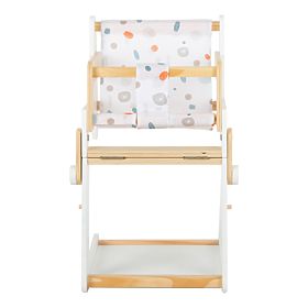 small foot Multifunctional Doll High Chair Little Button