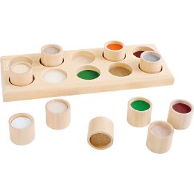 Small Foot Wooden Motor Skills Board Pexeso for Hands