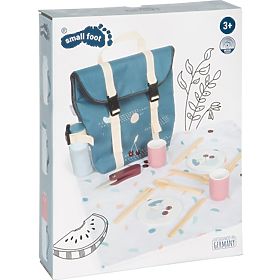 small foot Picnic Backpack with Accessories Tasty