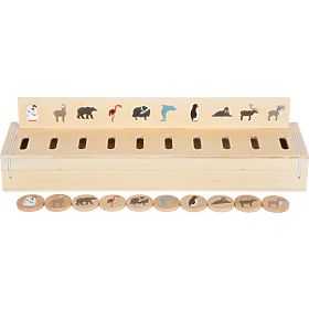 small foot Picture Sorting Puzzle