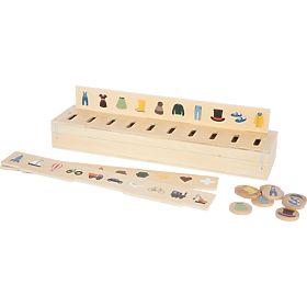 small foot Picture Sorting Puzzle