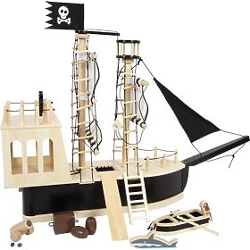 small foot Pirate Ship, small foot