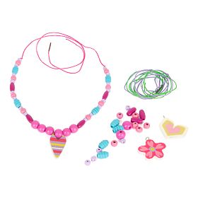Small Foot Set of stringing beads compact
