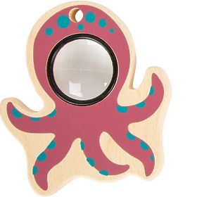 small foot Toy Octopus Pink
