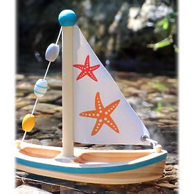 small foot Water Toy Sailboat Starfish