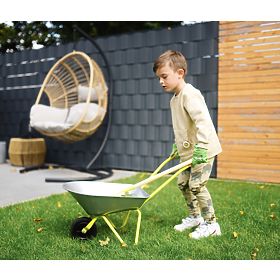 Small Foot Wheelbarrow with garden tools