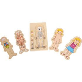 Small Foot Wooden anatomy puzzle