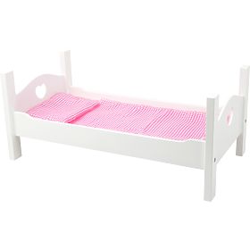 small foot Wooden Cradle White
