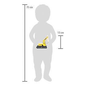 small foot Wooden Crawler Excavator