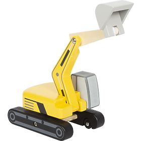 small foot Wooden Crawler Excavator, small foot