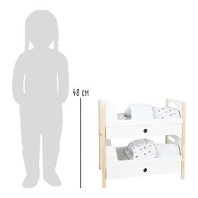 small foot Wooden Crib Little Button