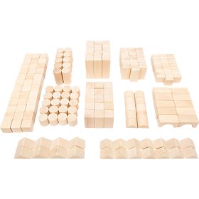 Small Foot Wooden cubes 200 pcs natural