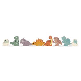 Small Foot Wooden Dino Blocks
