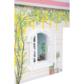 small foot Wooden Dollhouse with Terrace