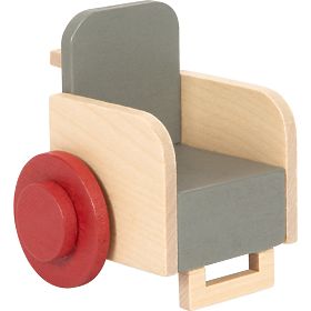 small foot Wooden Figures Family with Wheelchair