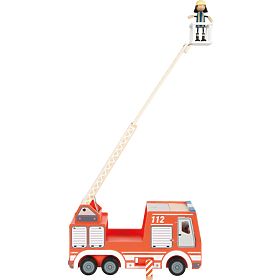 small foot Wooden Fire Truck