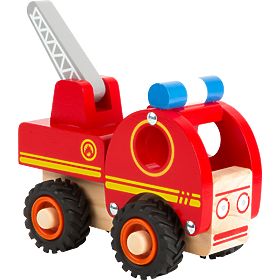 small foot Wooden Fire Truck with Ladder