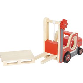 small foot Wooden Forklift with Pallet