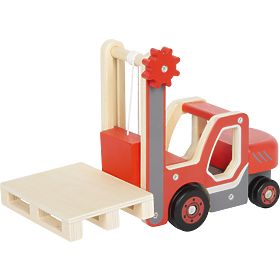 small foot Wooden Forklift with Pallet
