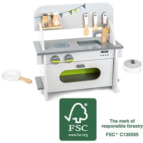 small foot Wooden Kitchen Compact