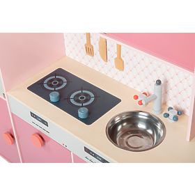 small foot Wooden Kitchen Gourmet Pink